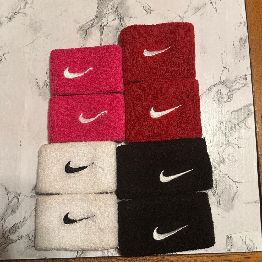 Nike Colorful Swoosh Wristbands Set